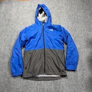 The North Face Jacket Boys Large 14/16 Blue Fleece Lined DryVent Waterproof